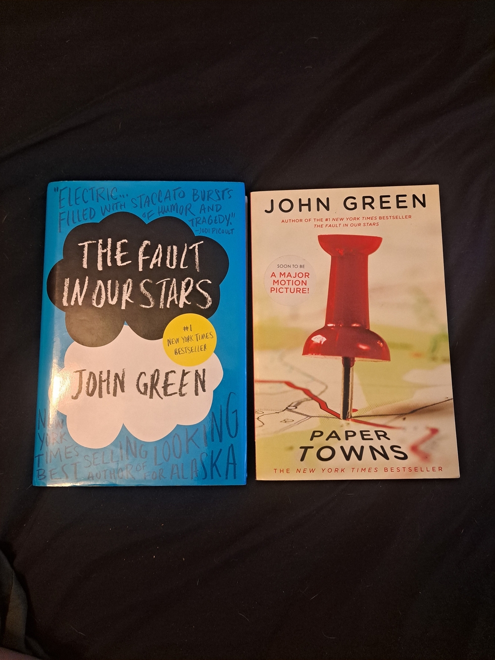 John Green The Fault In Our Stars & Paper Towns
